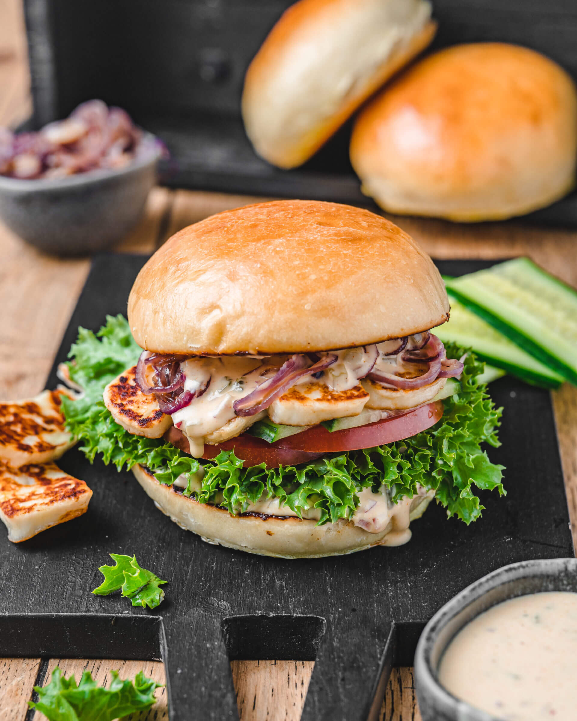 Burger Beilagen Einfach